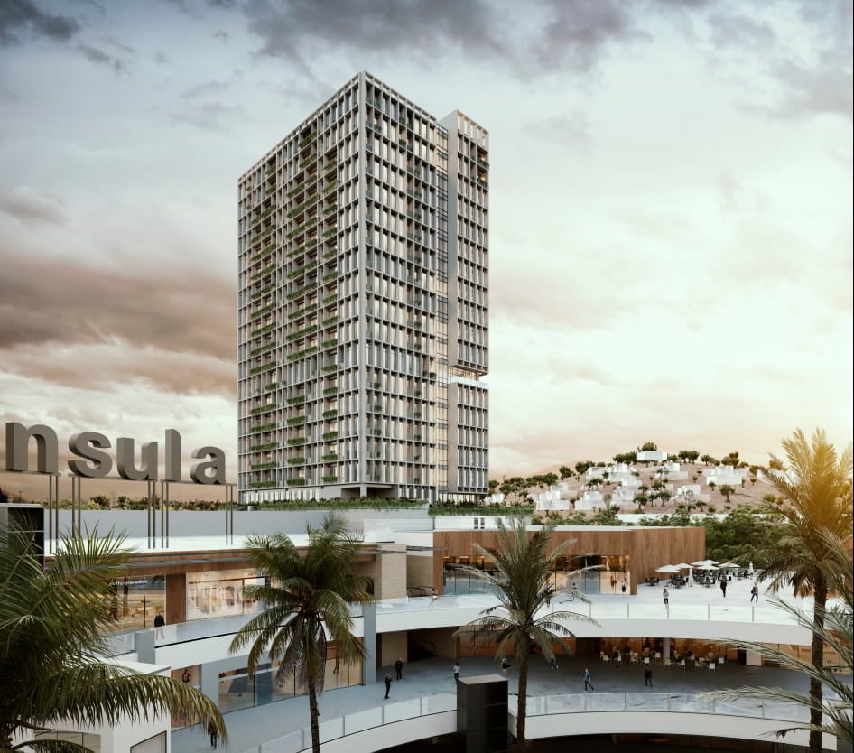 Torre LUCA sobre Plaza Peninsula