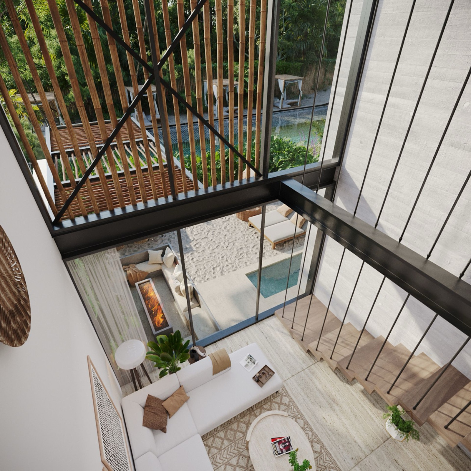 Senzik — área social