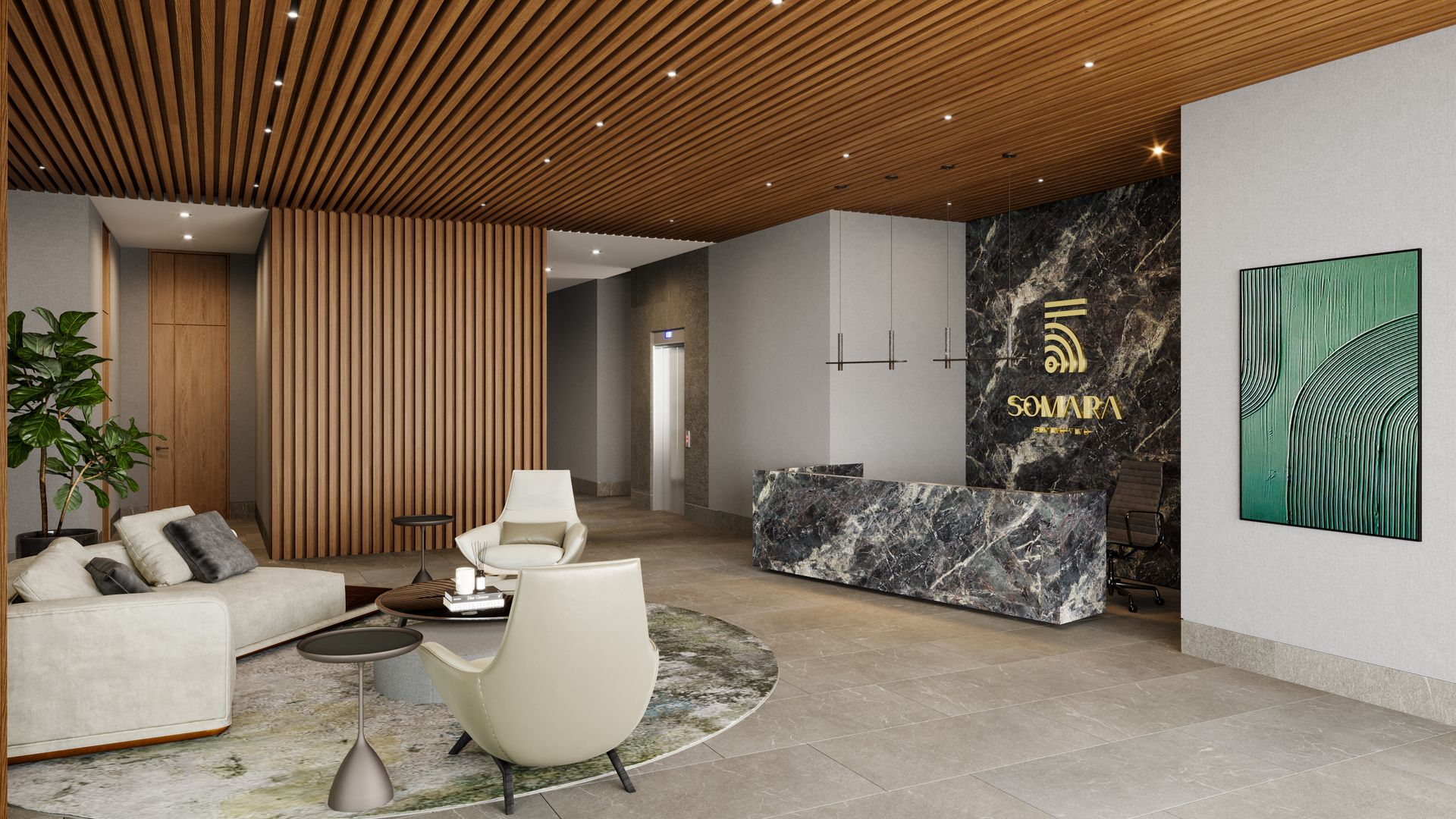 Lobby Somara — concierge